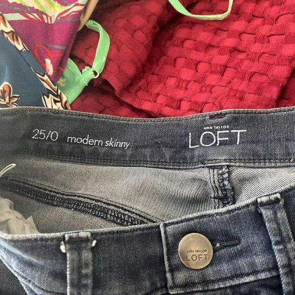 LOFT Modern Skinny Women’s Jeans. Size 25/0 - Picture 6 of 7